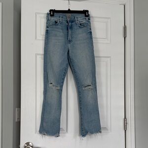 MOTHER The Hustler Ankle Chew Jeans-Excellent condition